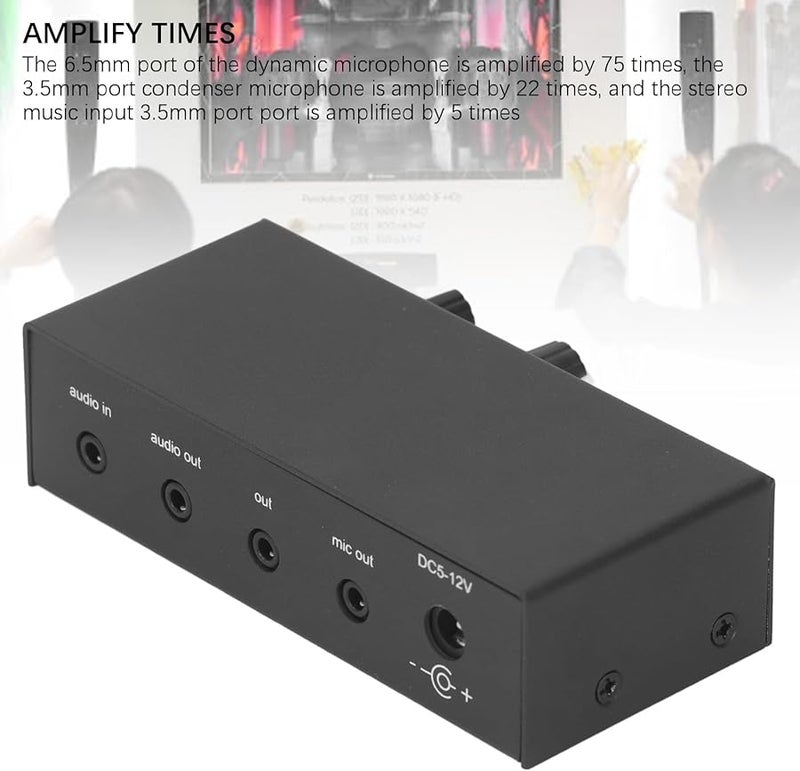Stereo Sound Preamplifier Mixer for Turntables with Ultra Low Noise Operation - Image 5
